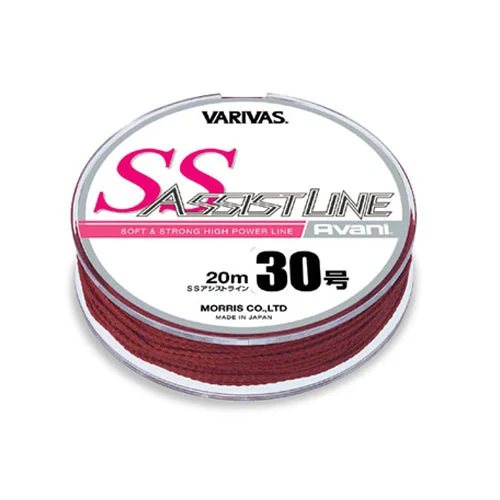 Lightweight Fishing Line For High Casts-Varivas Avani SS Assist Line (20m)