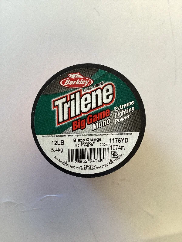 Fishing Line For Experts-Berkley BGQS12C-80 Trilene Big Game