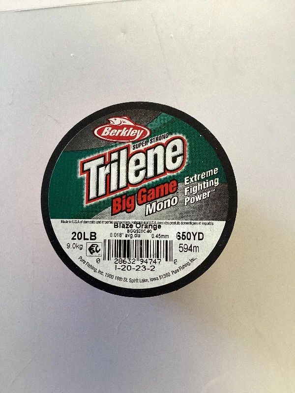 Professional Fishing Line-Berkley BGQS20C-80 Trilene Big Game