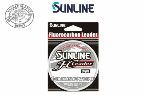 Fishing Line For Catfish-Sunline FC Leader 6lb 50 yds Clear