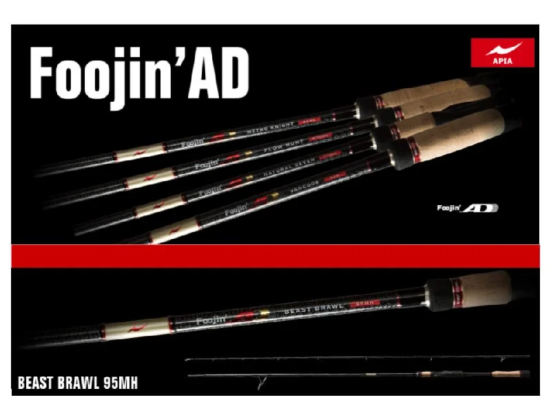 Best Fishing Rod For River Ponds-Apia Foojin'AD Beast Brawl 95MH