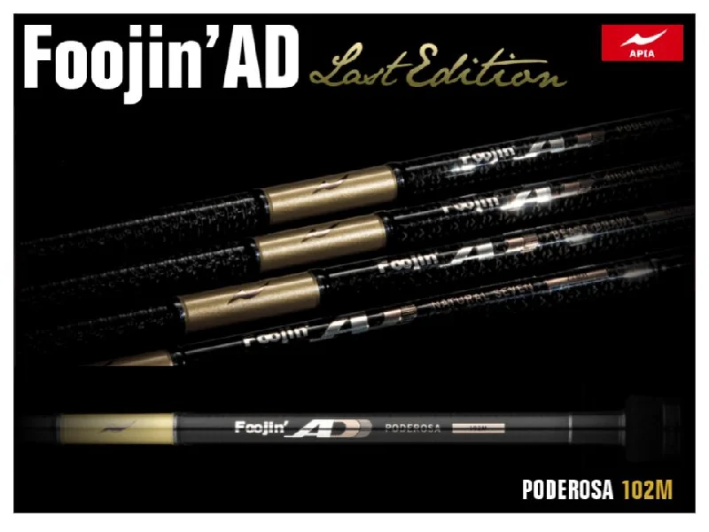 Premium Fishing Rod For Long Casts-Apia Foojin'AD Last Edition Poderosa 102M