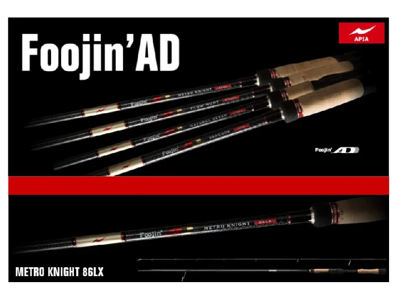 Fishing Rod For Fast Currents-Apia Foojin'AD Metro Knight 86LX