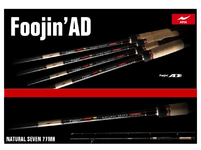 Fishing Rod With Adjustable Length-Apia Foojin'AD Natural Seven 77MH