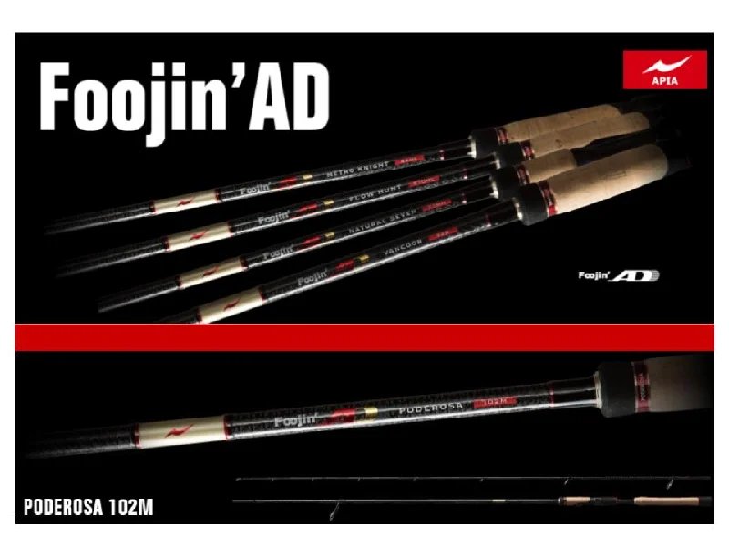 Fishing Rod For Precision Casting-Apia Foojin'AD Poderosa 102M