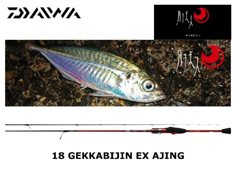 Spinning Fishing Rod For Trout-Daiwa 18 Gekkabijin EX Ajing 55L/HS-SMT-E