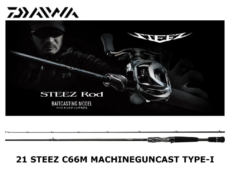 Spinning Fishing Rod For Trout-Daiwa 21 Steez Casting C66M MACHINEGUNCAST TYPE-I