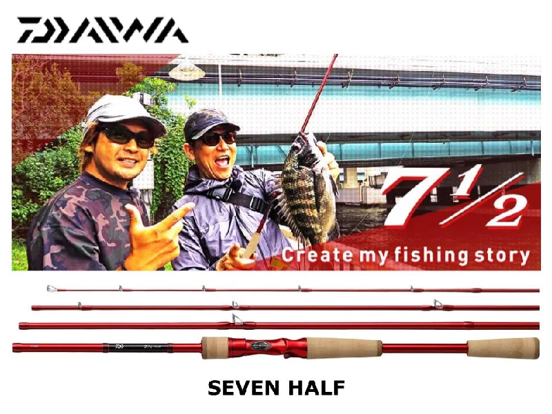 Compact Rod For Easy Transport-Daiwa Seven Half 76LB