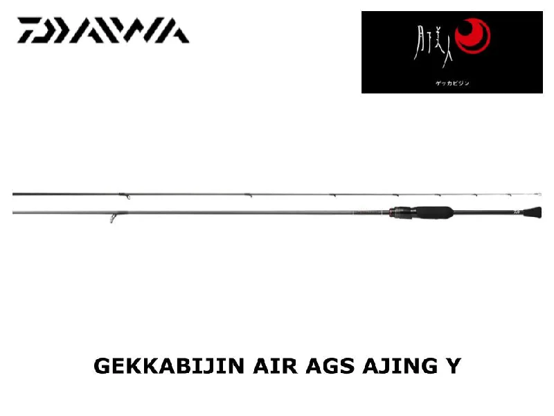 Fishing Rod For Fishing From Shore-Daiwa Gekkabijin Air AGS Ajing Y 510UL-S