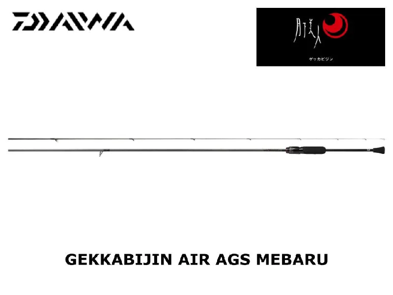 Light Action Fishing Rod For Sensitive Fish-Daiwa Gekkabijin Air AGS Mebaru 78ML-S