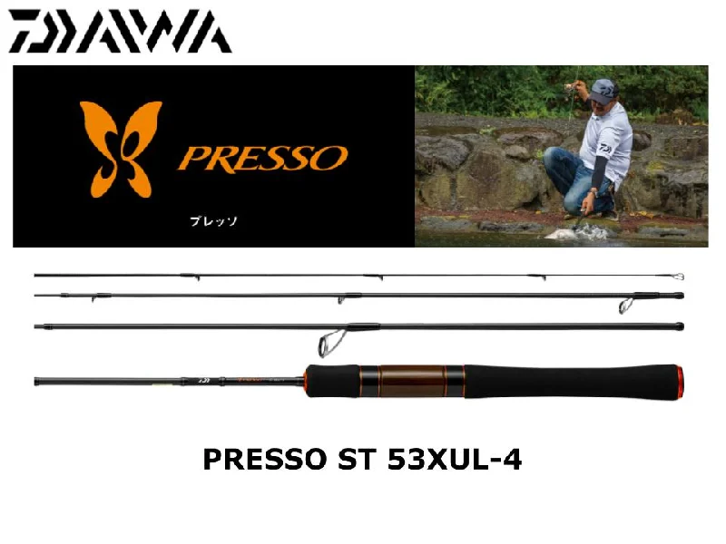 Travel-Friendly Fishing Rod-Pre-Order Daiwa Presso ST 53XUL-4