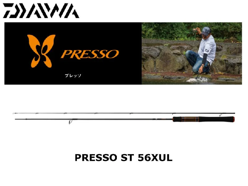 Fishing Rod For Slow Current-Daiwa Presso ST 56XUL