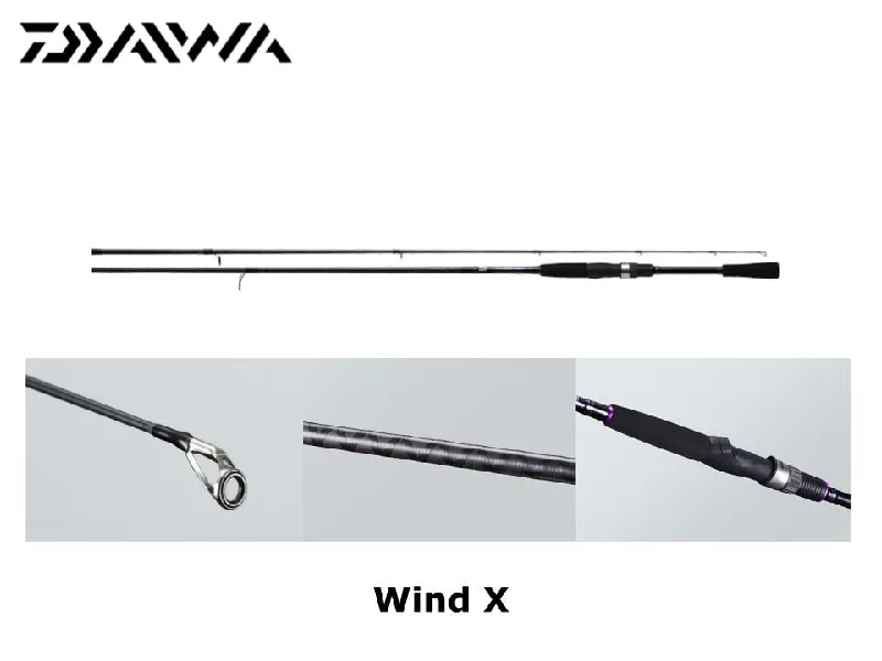 Strong, Durable Fishing Rod For Big Game-Daiwa Wind X 86MH