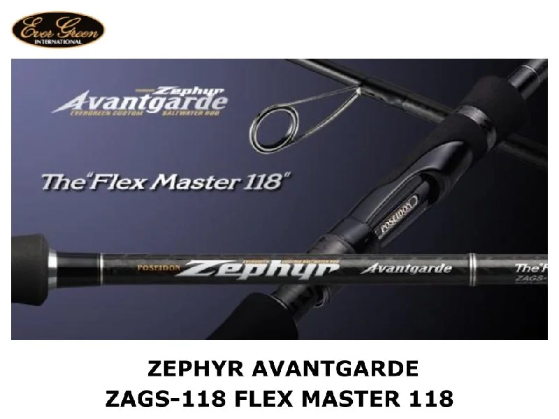 Best Fishing Rod For Winter Fishing-Evergreen Zephyr Avantgarde ZAGS-118 Flex Master 118