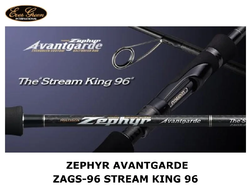 Best Fishing Rod For Vertical Fishing-Evergreen Zephyr Avantgarde ZAGS-96 Stream King 96