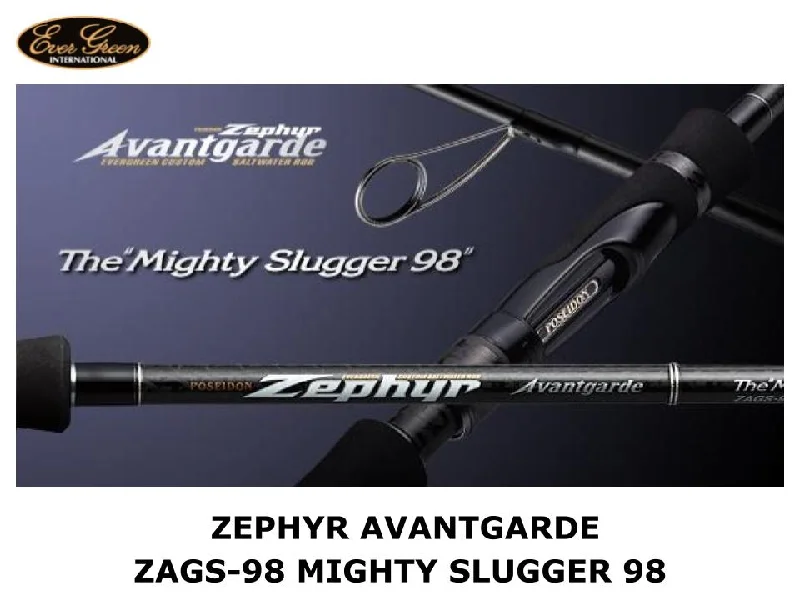 Versatile Fishing Rod For Different Species-Evergreen Zephyr Avantgarde ZAGS-98 Mighty Slugger 98