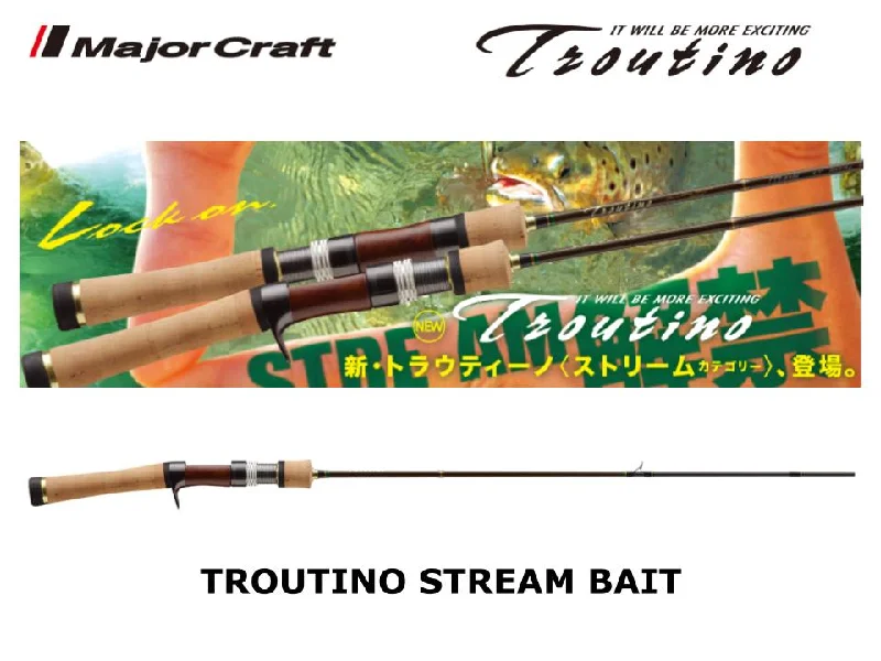 Fishing Rod For Beach Fishing-Major Craft Troutino Stream Baitcasting TTS-B502L