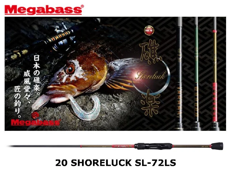 Stiff Action Fishing Rod-Megabass 20 Shoreluck SL-72LS