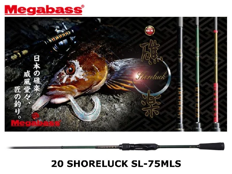 Strong, Durable Fishing Rod For Big Game-Megabass 20 Shoreluck SL-75MLS