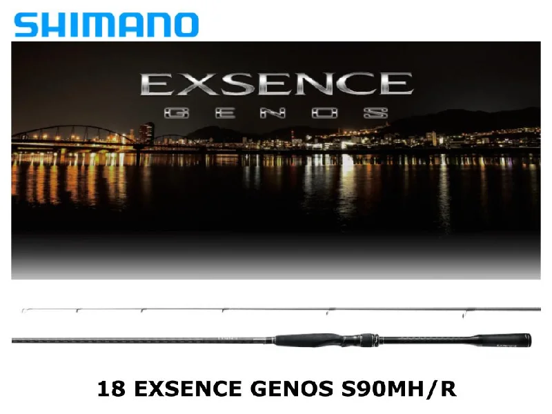 Versatile Fishing Rod For Different Species-Pre-Order Shimano 18 Exsence Genos S90MH/R Wild Contact 90