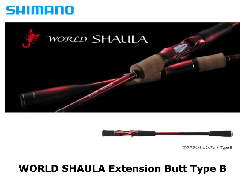 Premium Fishing Rod For Long Casts-Pre-Order Shimano 18 World Shaula Extension Butt Type B