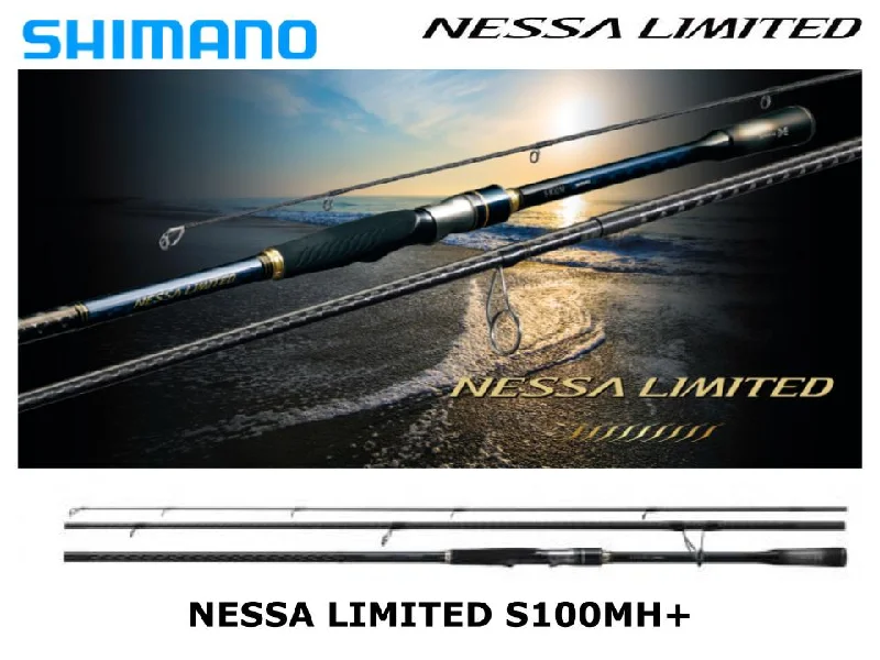 Best Fishing Rod For High Visibility Areas-Shimano 19 Nessa Limited S100MH+