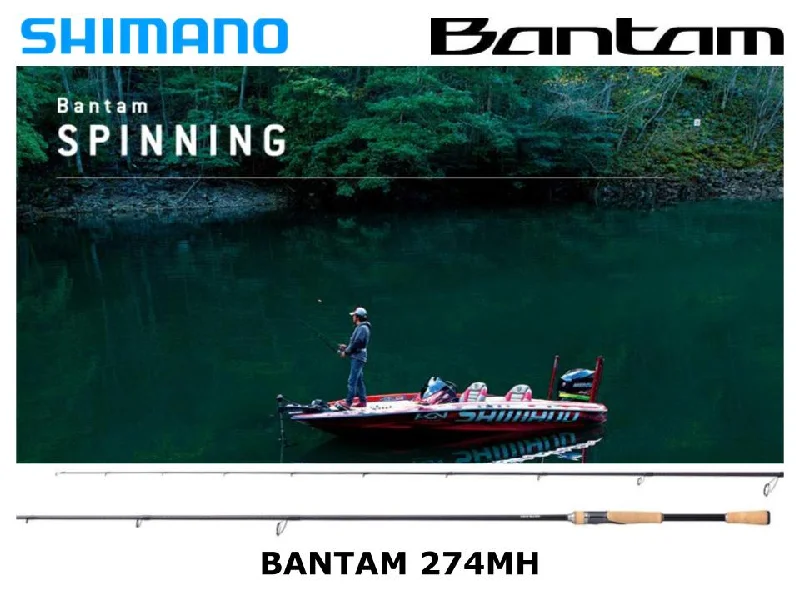 Fishing Rod With Comfortable Grip-Shimano Bantam Spinning 274MH