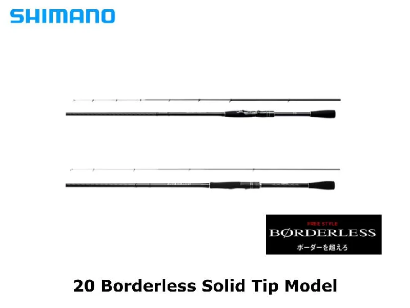 Fishing Rod For Gentle Casting-Pre-Order Shimano 20 Borderless Solid Tip Model 300MLS-T