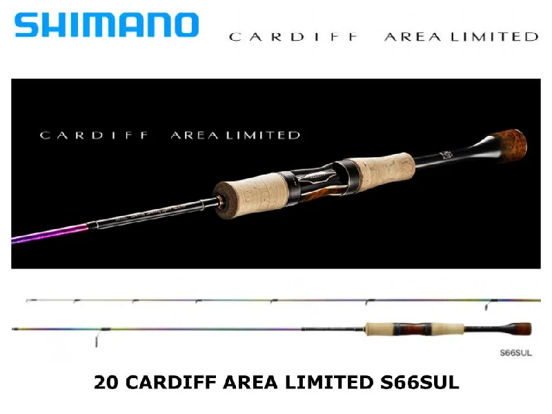 Spinning Rod For Hot Water Fishing-Shimano 20 Cardiff Area Limited S66SUL