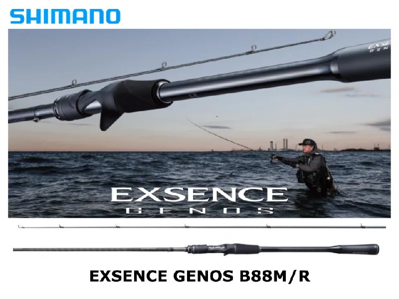 Fishing Rod For Fast-Moving Fish-Shimano 20 Exsence Genos Baitcasting B88M/R