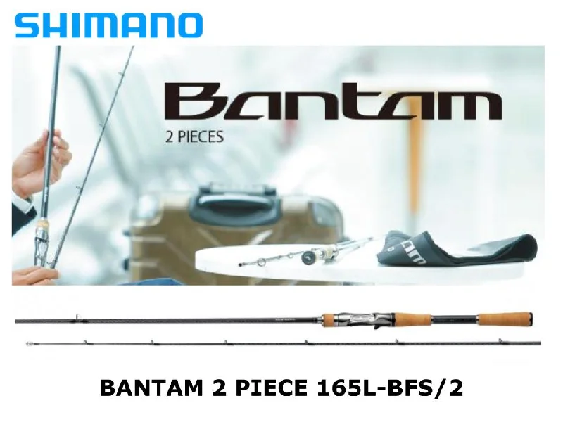 High Capacity Fishing Rod-Shimano Bantam 2 Piece Baitcasting 165L-BFS/2