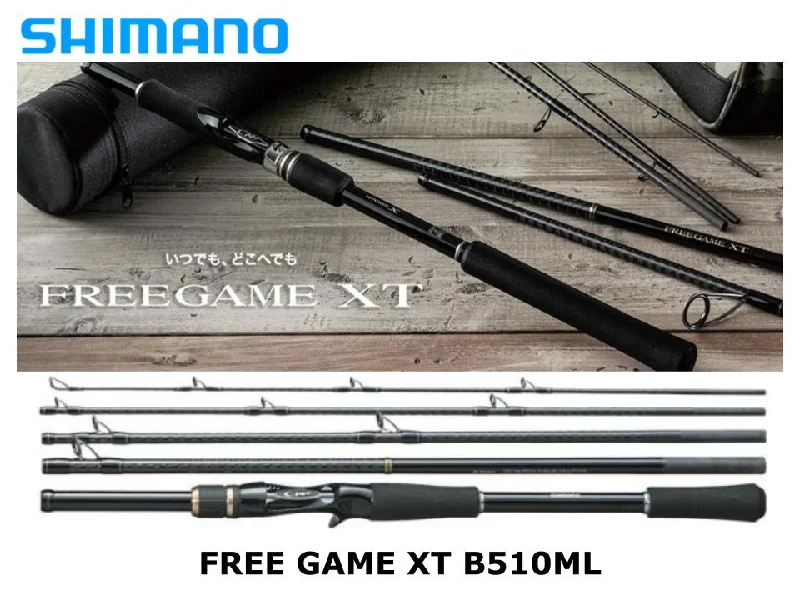 Baitcasting Rod For Catching Musky-Pre-Order Shimano Free Game XT B510ML+