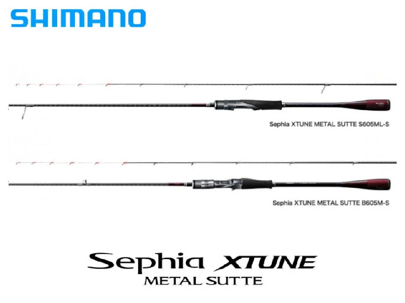 Fishing Rod For Big Game Fish-Shimano Sephia Xtune Metal Sutte Baitcasting B605L-GS