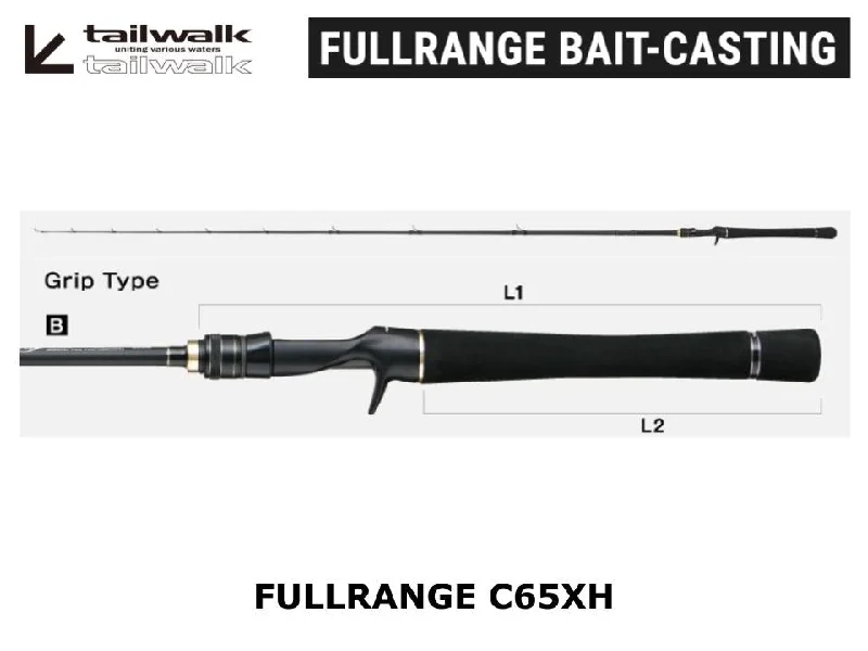 Best Spinning Rod For Sensitive Fish-Tailwalk Fullrange C65XH