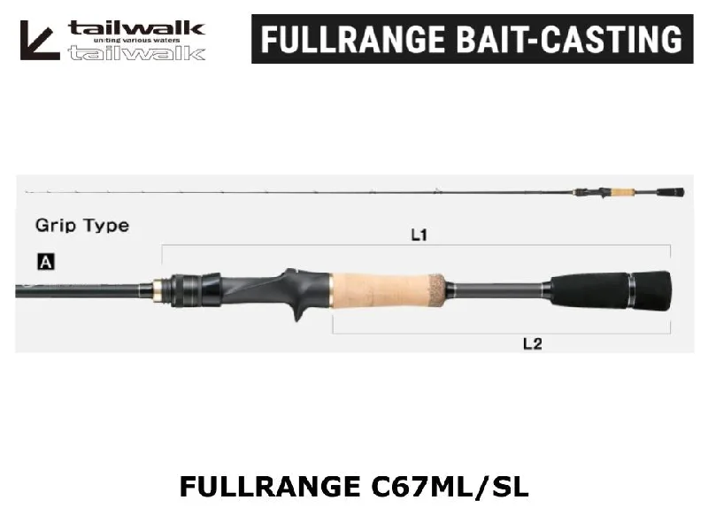 Spinning Rod For All-Day Comfort-Tailwalk Fullrange C67ML/SL