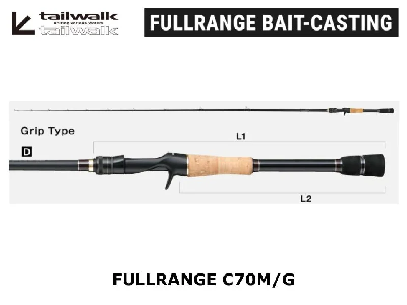 Best Rod For Catching Trophy Fish-Tailwalk Fullrange C70M/G