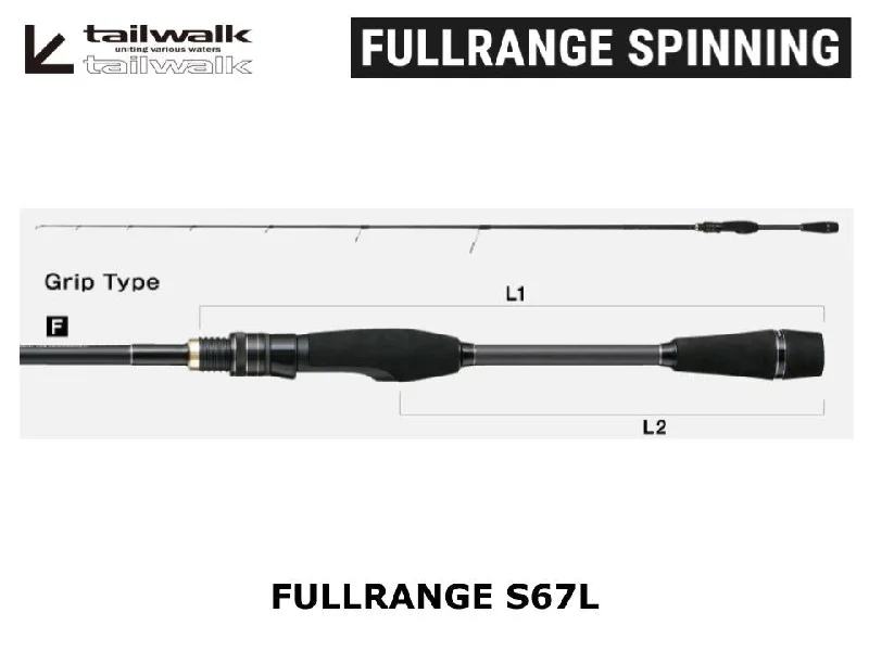 Best Fishing Rod For Big Pike-Tailwalk Fullrange S67L