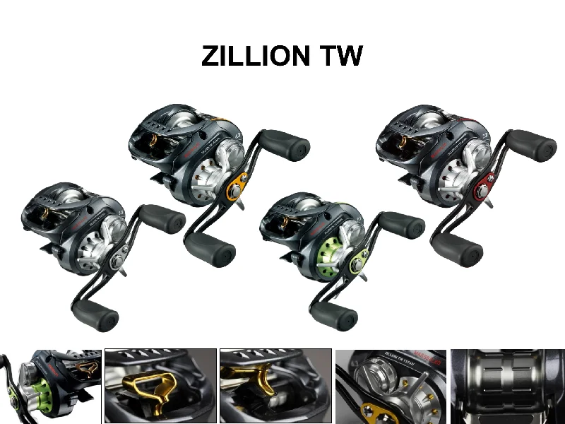 Fishing Reel For Quick Line Retrieval-Daiwa 15 Zillion TW 1516XXHL Left