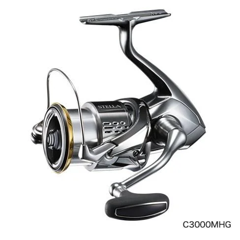 Spinning Reel With Low Profile Design-Shimano 18 Stella C3000MHG