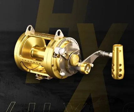 Smooth Drag Fishing Reel-HX 50 Saltwater Conventional (2 Speed) Trolling Reel   - $465