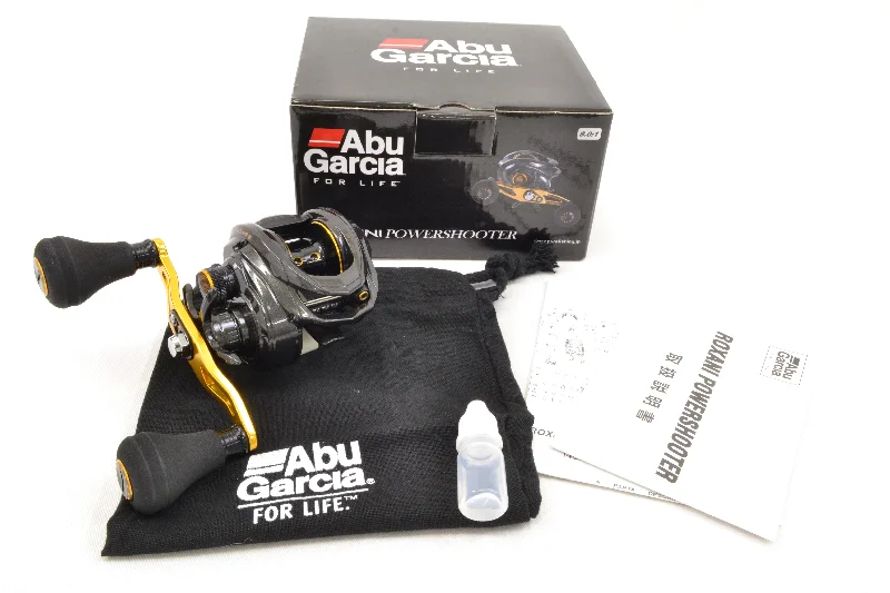 Fishing Reel For Quick Line Retrieval-Abu Garcia 18 Roxani Power Shooter Right