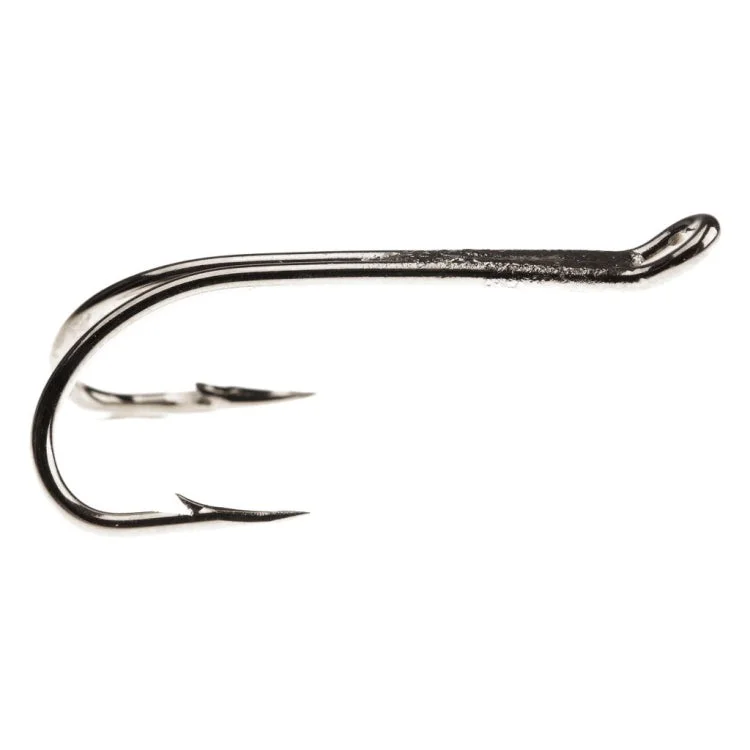 Fish Hooks For Long Casting-Ahrex HR428 Tying Double Hooks - Silver