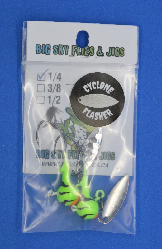 Fish Hooks For Inshore Saltwater Species-Big Sky Baller Jigs 1/4oz 2/pack