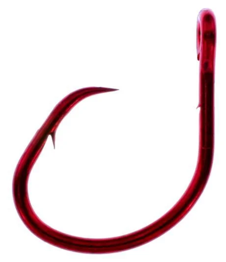 Fishing Hooks For Professional Anglers-Daiichi Catfish Circle Hook Offset Black Nickle Size 5-0 4ct