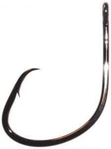 Durable Fish Hooks For Big Fish-Daiichi Circle Wide Hook Offset Black Nickel Size 1 8ct