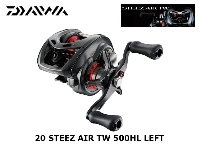 High Quality Reel For Saltwater Adventures-Pre-Order Daiwa 20 Steez Air TW 500 HL Left