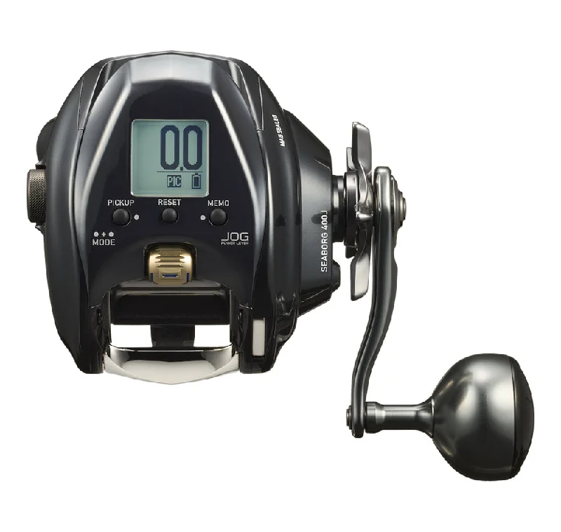 Baitcasting Reel For Ultra-Fast Retrieve-Daiwa 23 Seaborg 400J Electric Reel