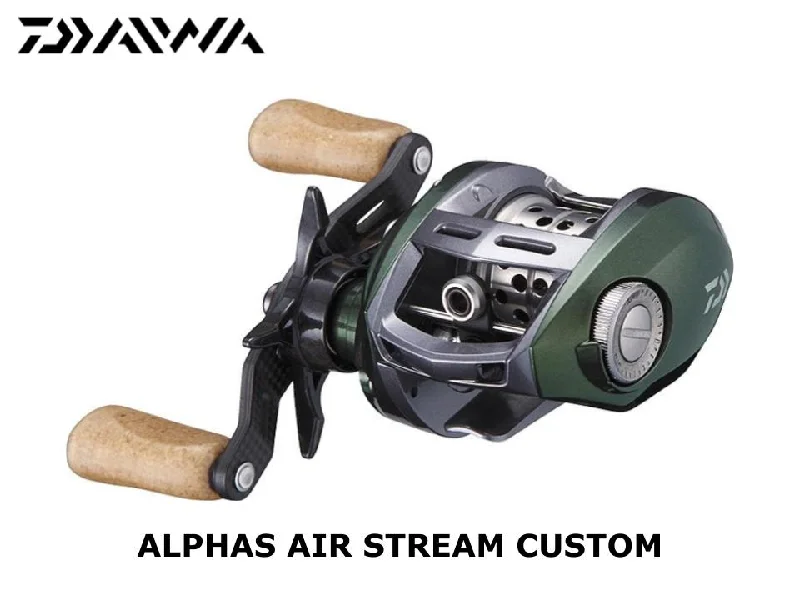 Fishing Reel For Deep Sea Trolling-Daiwa Alphas Air Stream Custom 7.2L Left