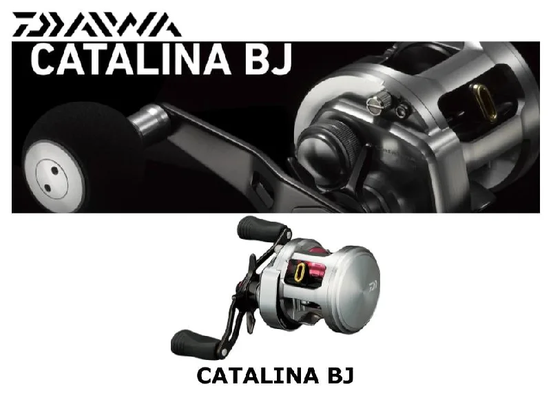 High Gear Ratio Spinning Reel For Speed-Daiwa Catalina BJ 100H-L Left