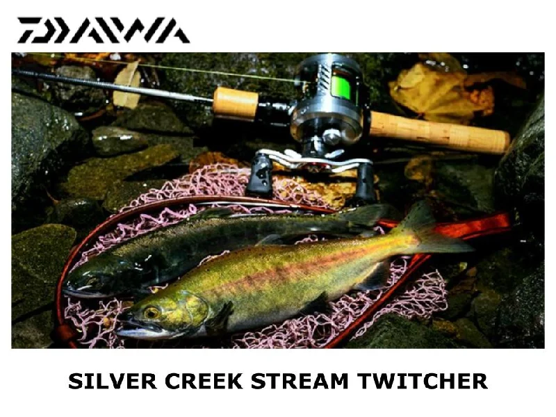 Fishing Rod For Catching Salmon In Rivers-Pre-Order Daiwa Silver Creek Stream Twitcher 38UL